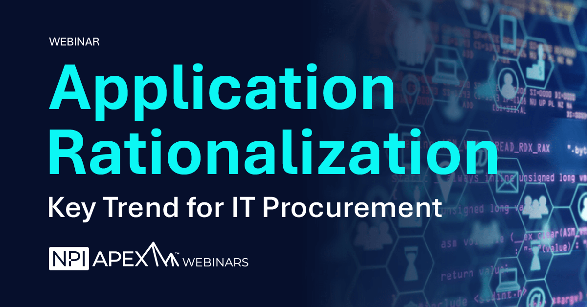 Webinar – The Hidden Power of Application Rationalization: Turning Redundancy into IT Vendor Negotiation Gold