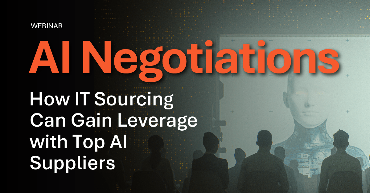 AI Negotiations: How IT Sourcing Can Gain Leverage with Top AI Suppliers